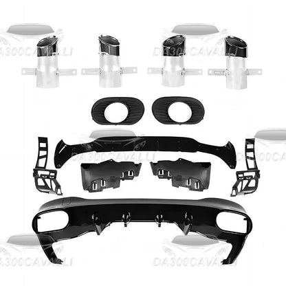 diffusore-con-terminali-di-scarico-mercedes-cla180-cla200-cla220-cla250-w118-stile-cla35-cla45-da300cavalli-2 - Da300Cavalli
