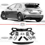 Diffusore Con Terminali Di Scarico Mercedes Classe A180 A200 A220 A250 W177