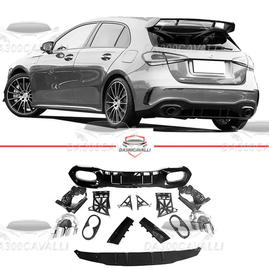 diffusore-con-terminali-di-scarico-mercedes-classe-a180-a200-a220-a250-w177-da300cavalli-1 - Da300Cavalli