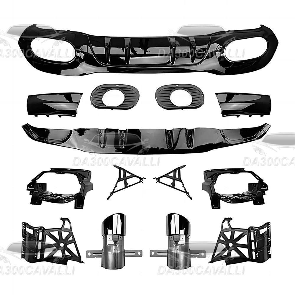 Diffusore Con Terminali Di Scarico Mercedes Classe A180 A200 A220 A250 W177 - Da300Cavalli