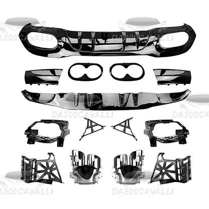 Diffusore Con Terminali Di Scarico Mercedes Classe A180 A200 A220 A250 W177 - Da300Cavalli