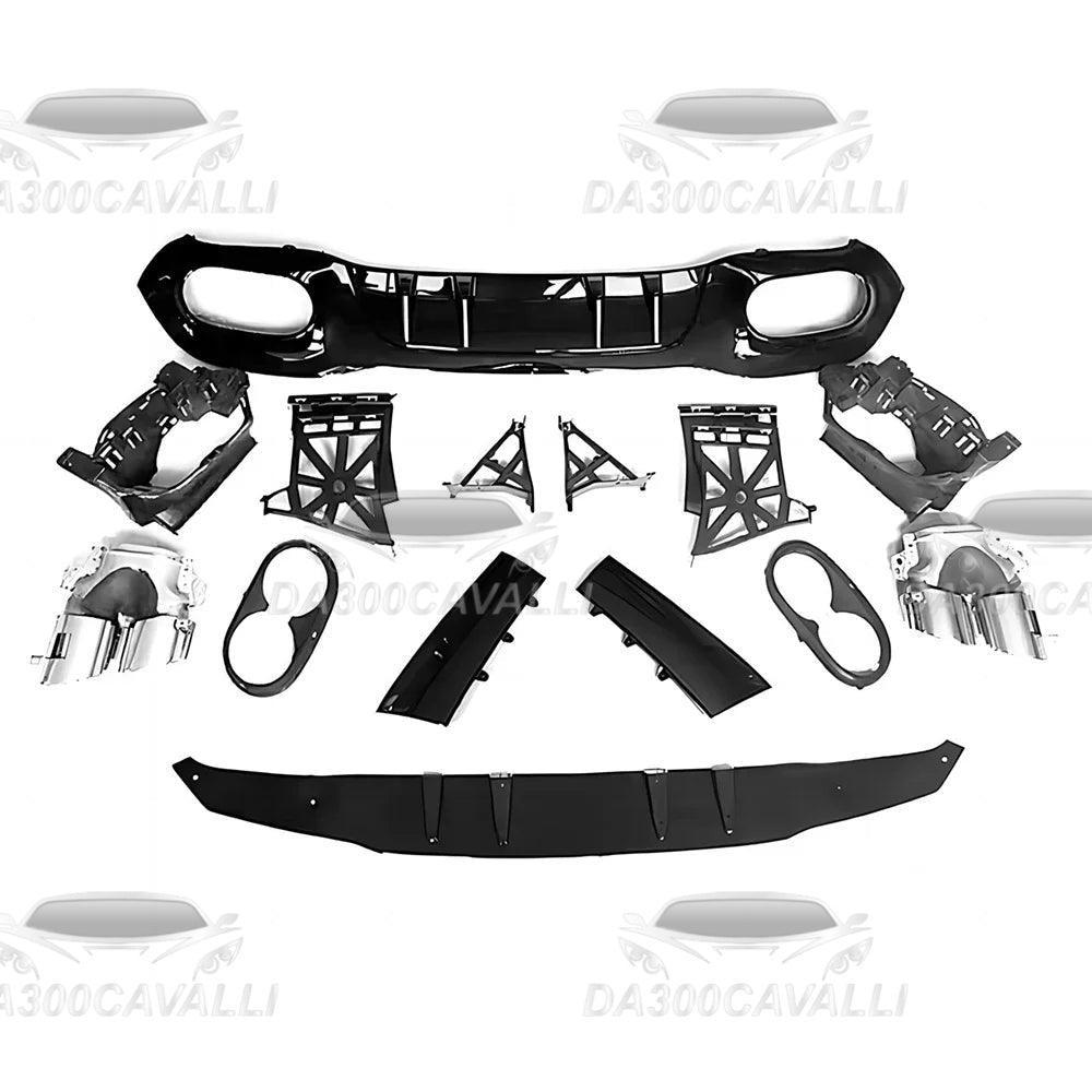 Diffusore Con Terminali Di Scarico Mercedes Classe A180 A200 A220 A250 W177 - Da300Cavalli