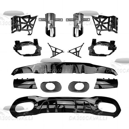 Diffusore Con Terminali Di Scarico Mercedes Classe A180 A200 A220 A250 W177 - Da300Cavalli
