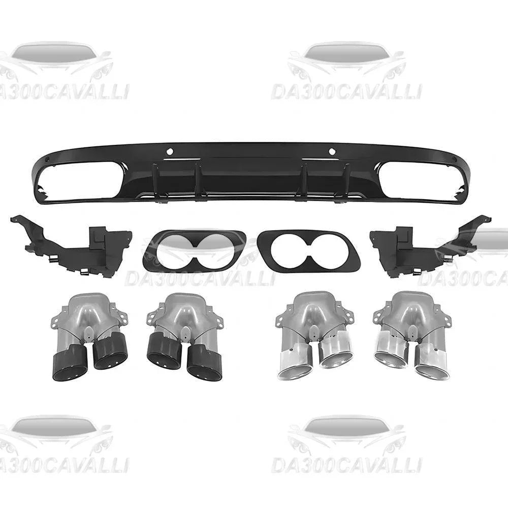 diffusore-con-terminali-di-scarico-mercedes-classe-c180-c200-c300-c350-w205-da300cavalli-2 - Da300Cavalli