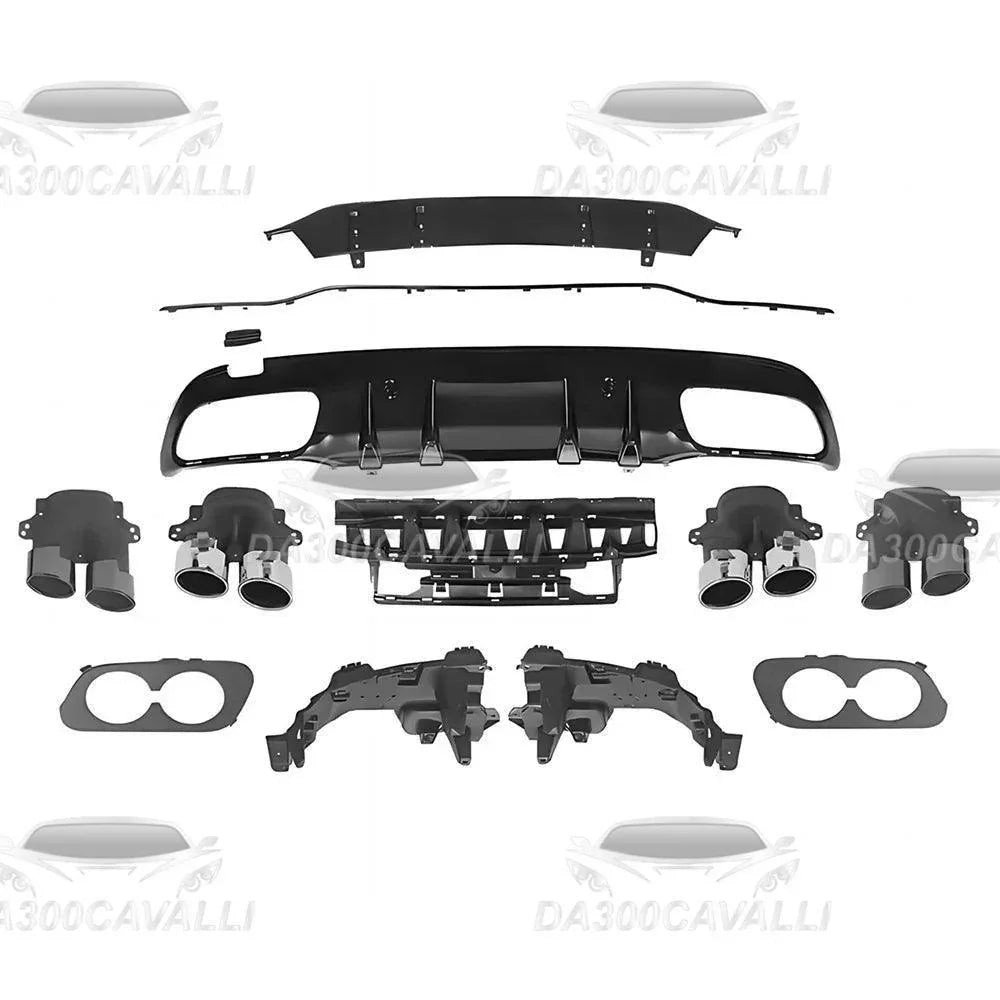 diffusore-con-terminali-di-scarico-mercedes-classe-c180-c200-c300-c350-w205-da300cavalli-5 - Da300Cavalli
