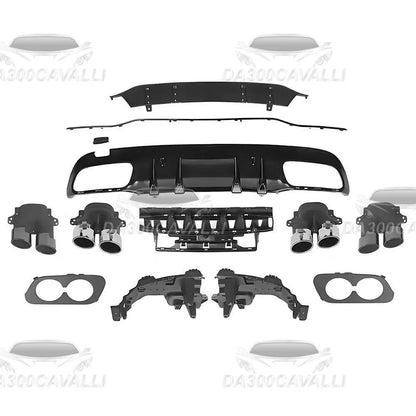diffusore-con-terminali-di-scarico-mercedes-classe-c180-c200-c300-c350-w205-da300cavalli-5 - Da300Cavalli