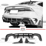 Diffusore e Appendici Aerodinamiche Audi RS7 Sportback Fibra Di Carbonio (2019-2021)