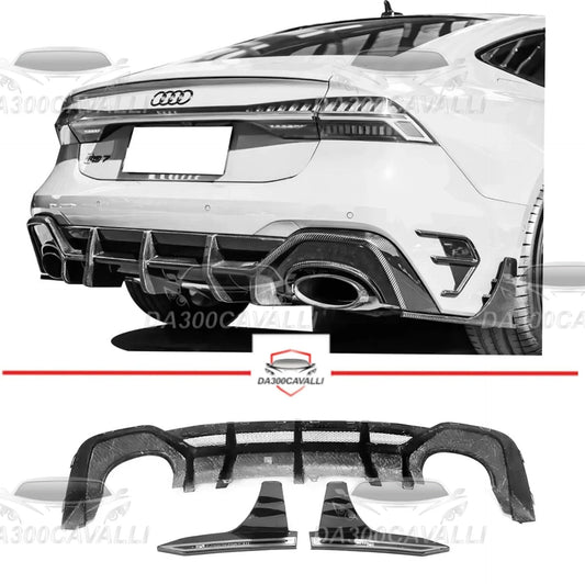 diffusore-e-appendici-aerodinamiche-audi-rs7-sportback-fibra-di-carbonio-2019-2021-da300cavalli-1 - Da300Cavalli