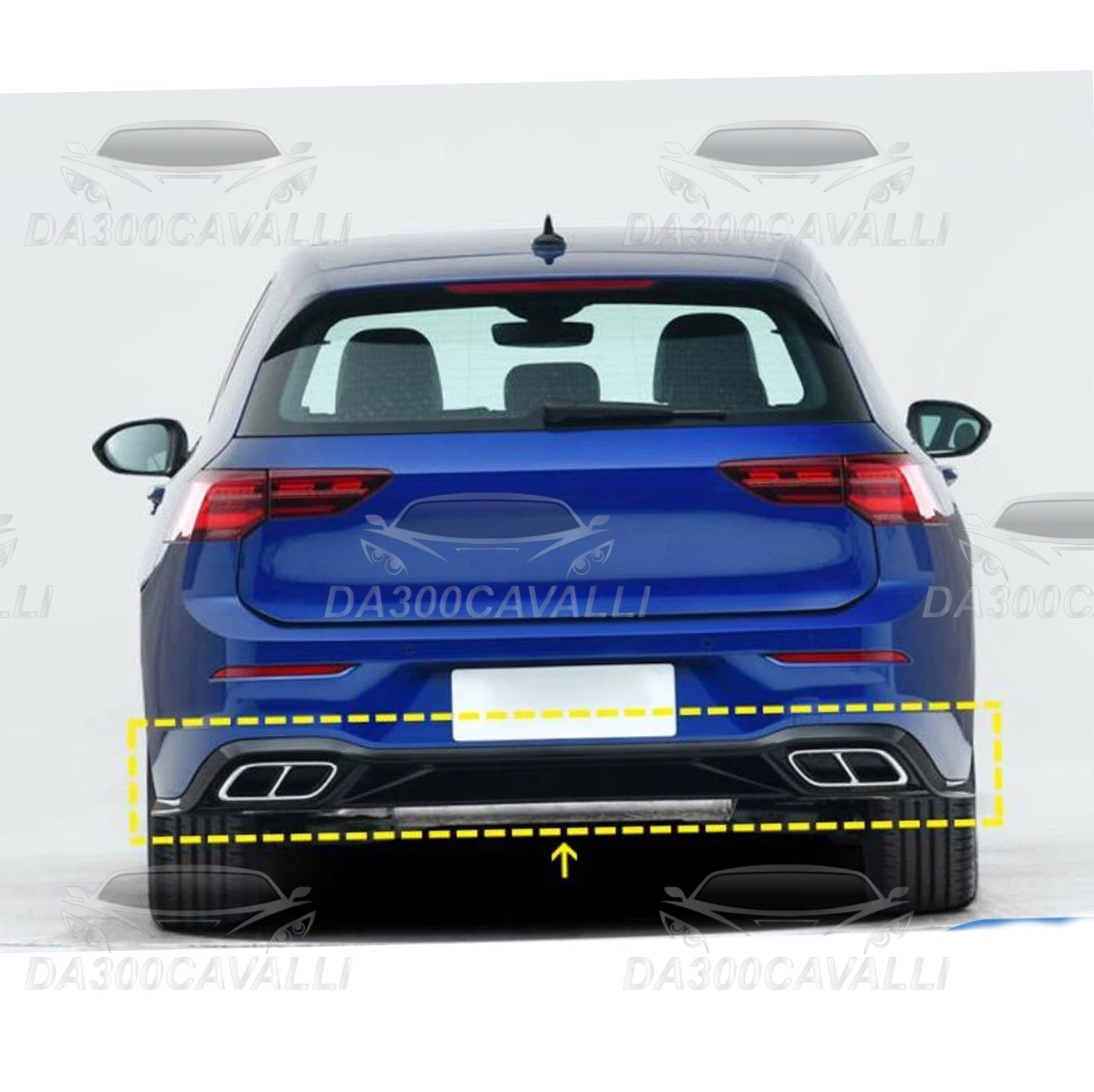 Diffusore Fibra Di Carbonio Golf 8 (2021 2023) - Da300Cavalli