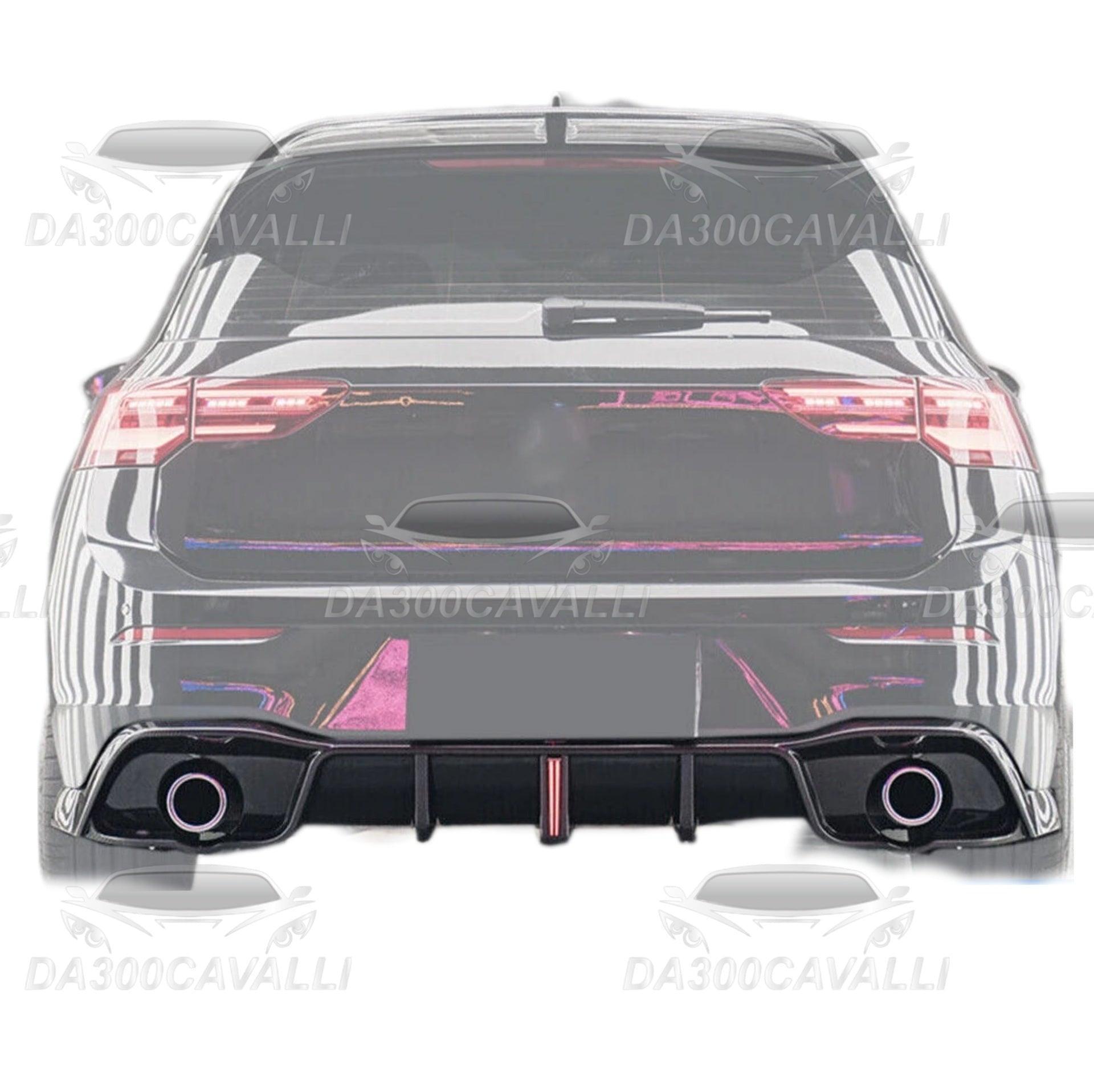 Diffusore Fibra Di Carbonio Golf 8 R Gti (2021-2023) - Da300Cavalli