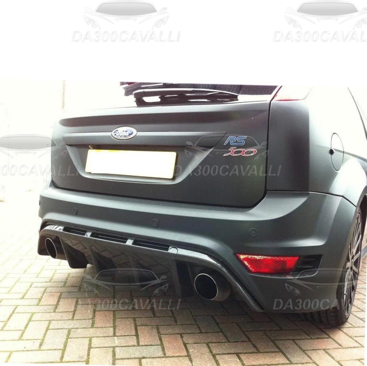 Diffusore Ford Focus Mk2 Fibra Di Carbonio - Da300Cavalli