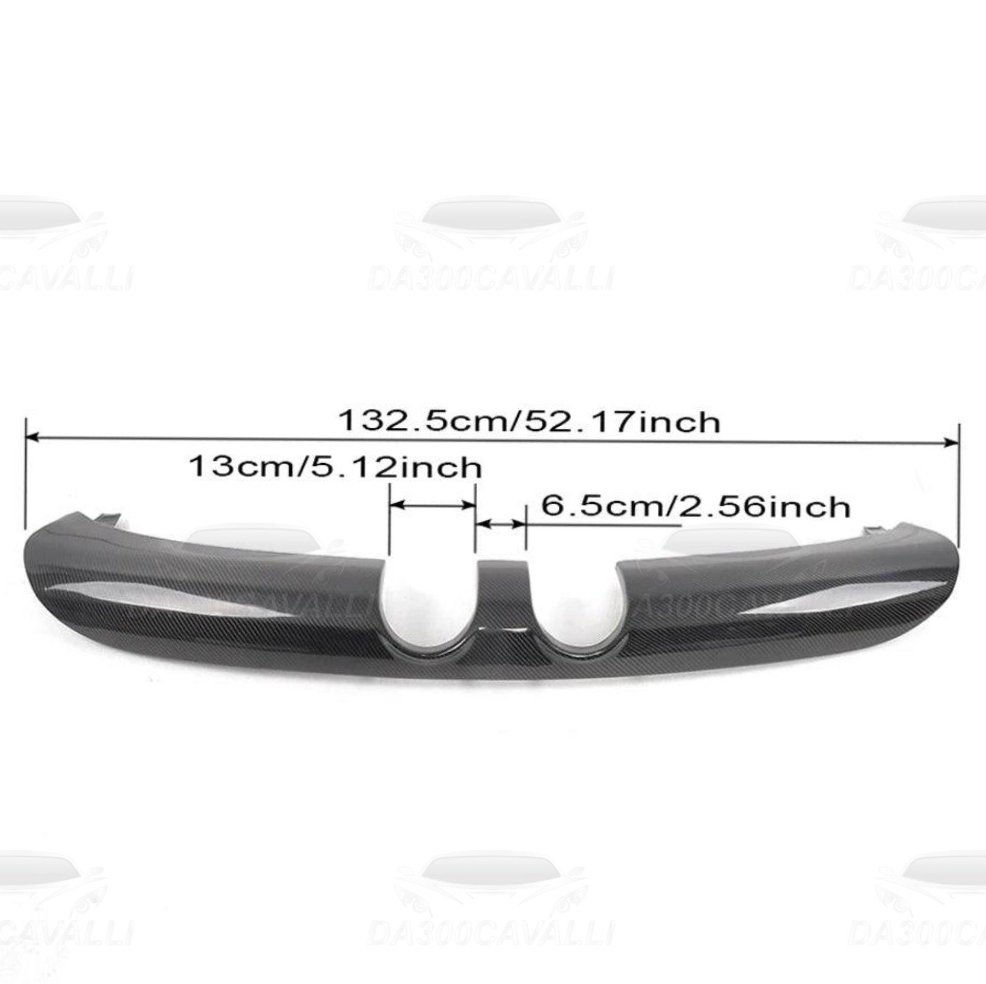 Diffusore Golf 6 R32 (2005-2007) Fibra Di Carbonio - Da300Cavalli