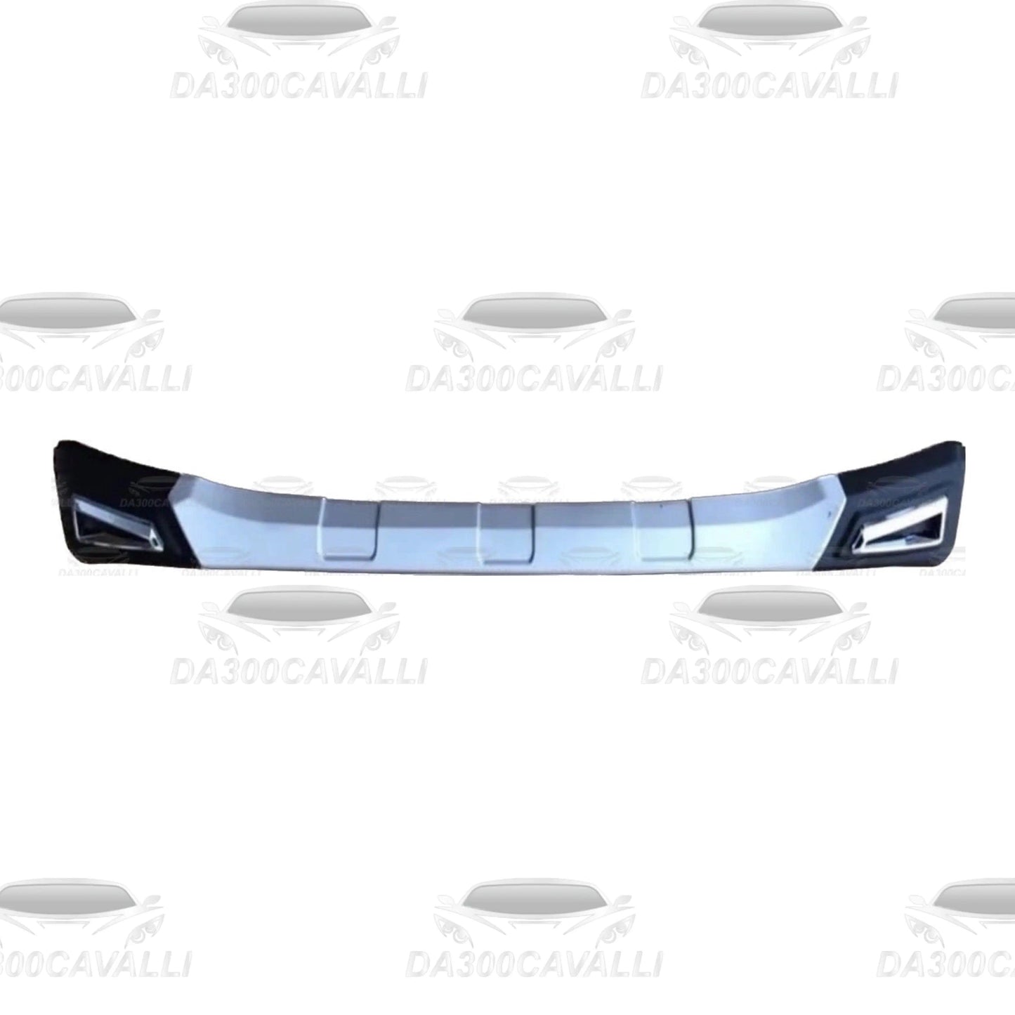 Diffusore posteriore tuning Hyundai i10, ricambio auto Da300Cavalli su sfondo bianco.