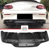 Diffusore Mercedes C63 Fibra Di Carbonio (2015-2017)
