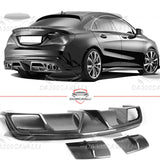 Diffusore Mercedes CLA250 CLA260 CLA45 W117 Fibra Di Carbonio