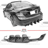 Diffusore Mercedes Classe C C63 Sedan W204 Fibra Di Carbonio