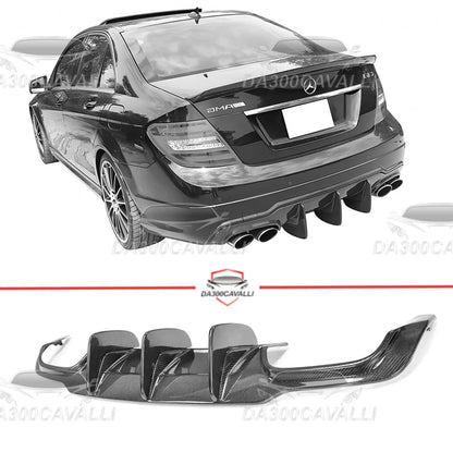 diffusore-mercedes-classe-c-c63-sedan-w204-fibra-di-carbonio-da300cavalli-1 - Da300Cavalli