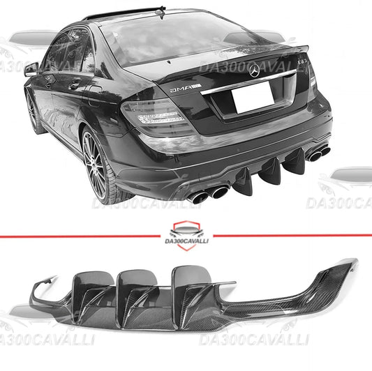 diffusore-mercedes-classe-c-c63-sedan-w204-fibra-di-carbonio-da300cavalli-1 - Da300Cavalli