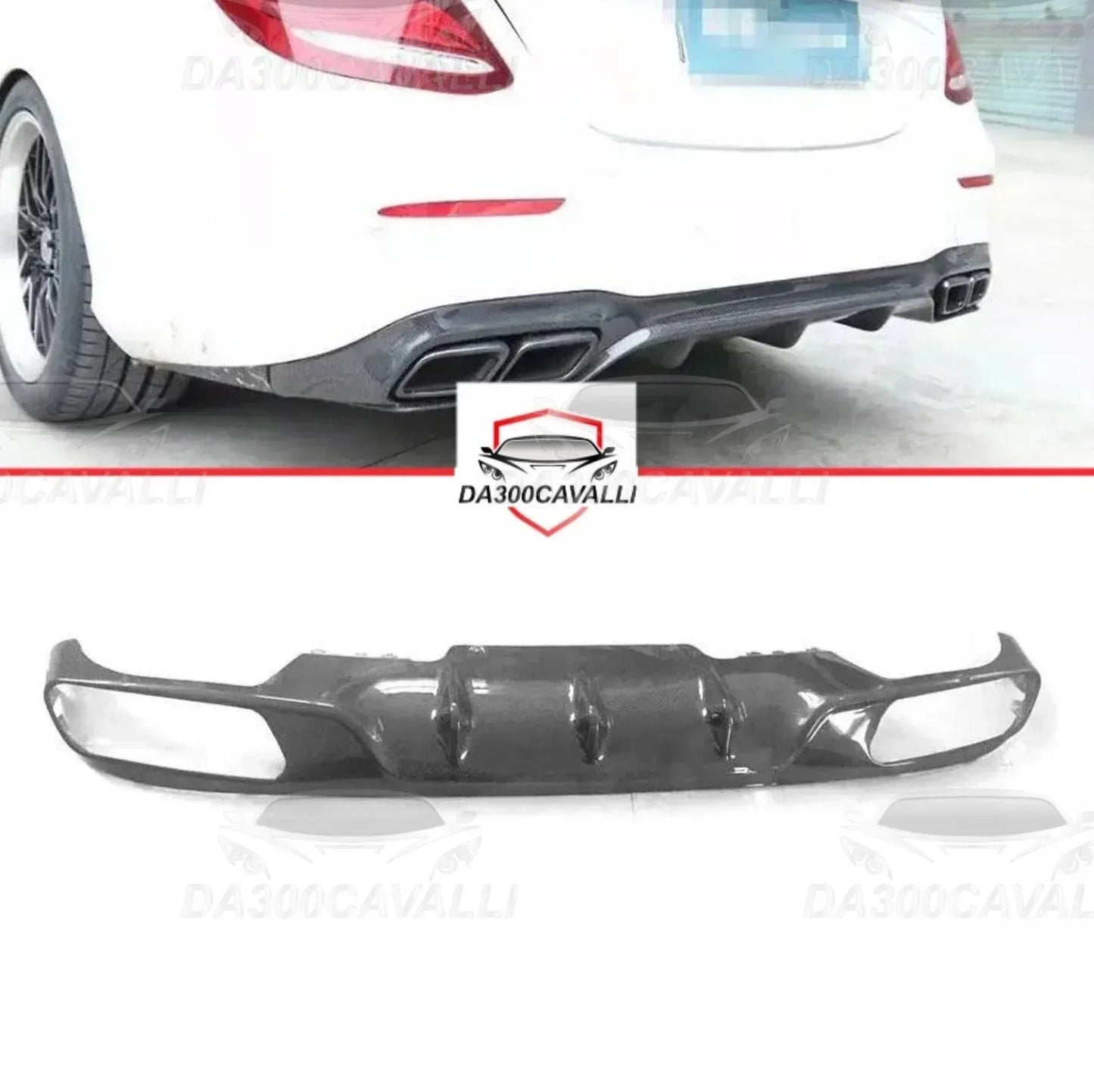 diffusore-mercedes-classe-e-w213-fibra-di-carbonio-da300cavalli-1 - Da300Cavalli
