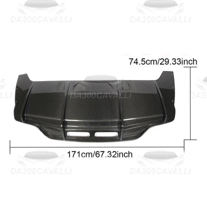 Diffusore Mercedes Classe S C217 Fibra Di Carbonio - Da300Cavalli