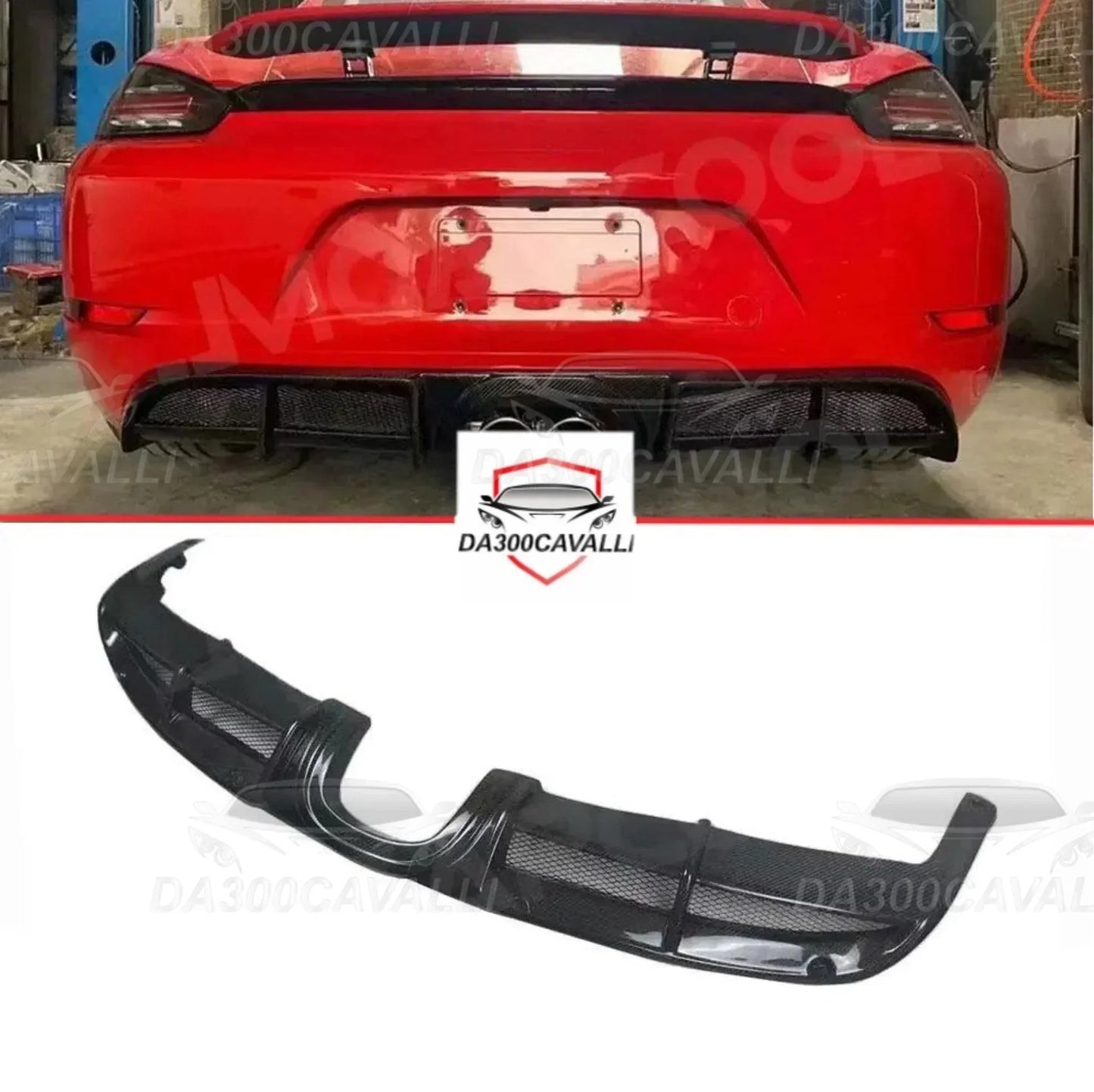 diffusore-porsche-718-boxster-cayman-2016-2020-fibra-di-carbonio-da300cavalli-1 - Da300Cavalli