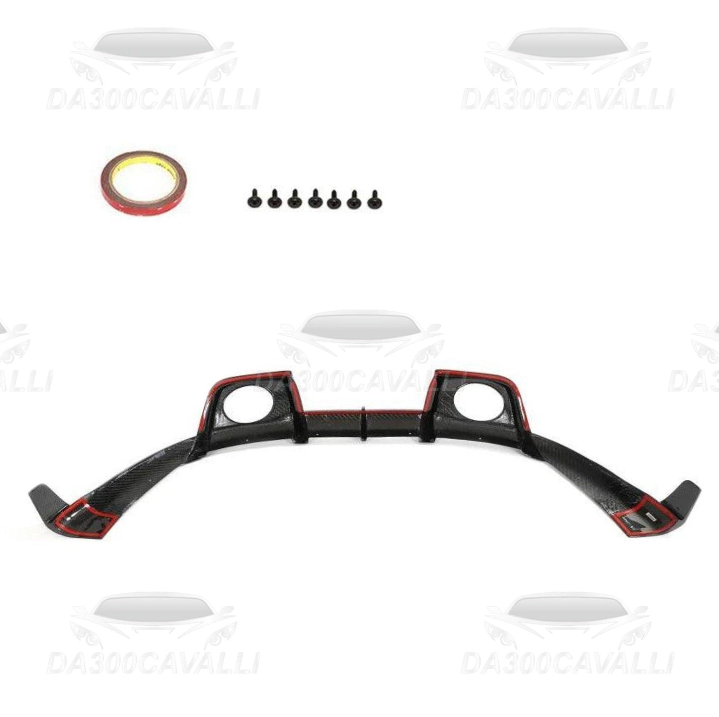 Diffusore Porsche 911 992 (2019-2023) Fibra Di Carbonio - Da300Cavalli