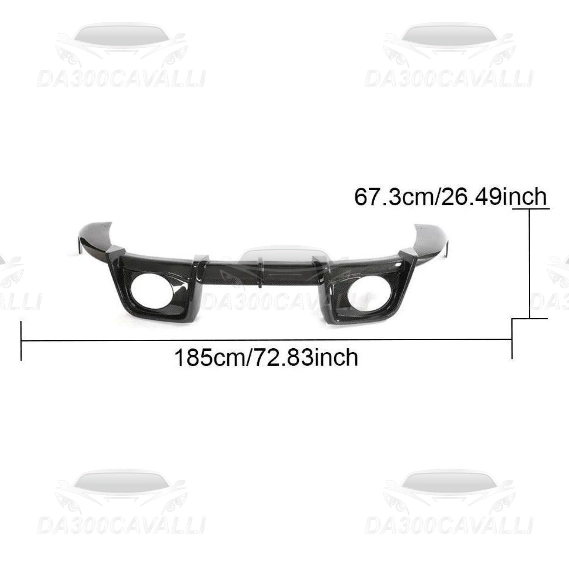 Diffusore Porsche 911 992 (2019-2023) Fibra Di Carbonio - Da300Cavalli