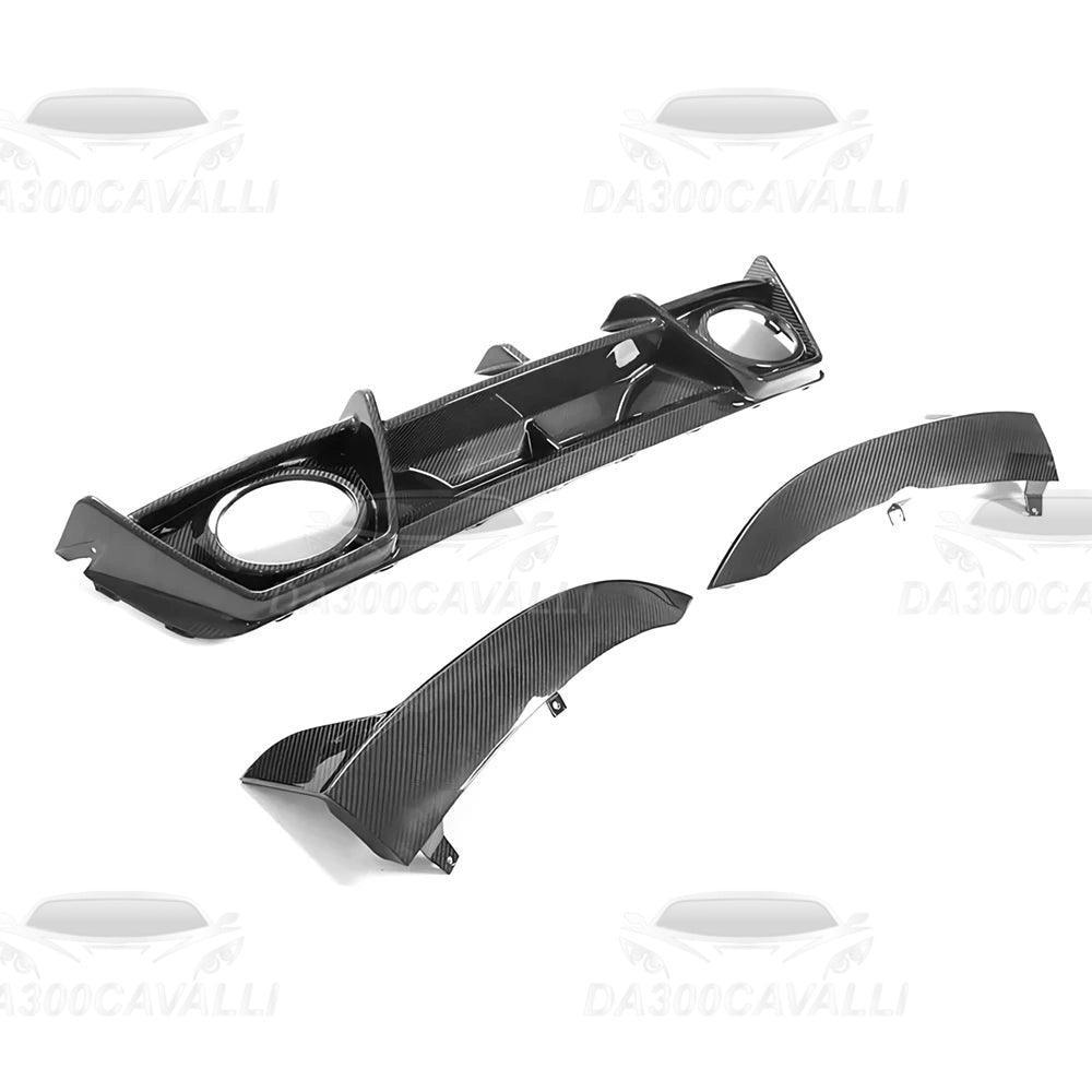 Diffusore Porsche 911 992 Carrera Fibra Di Carbonio (2019-2021) - Da300Cavalli