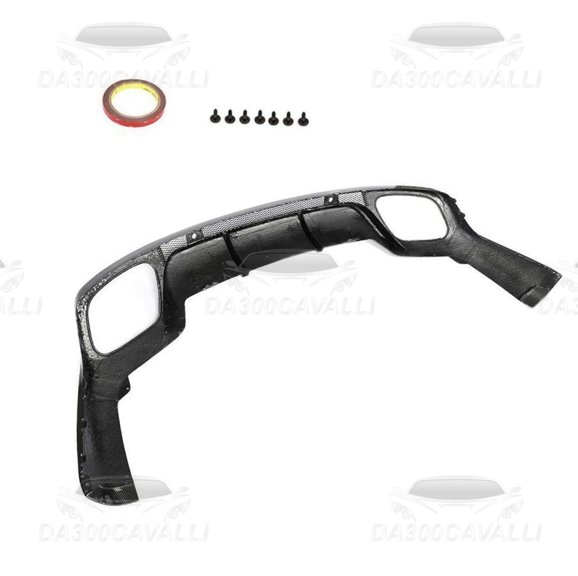 Diffusore Porsche Panamera 971 (2017-2019) Fibra Di Carbonio - Da300Cavalli