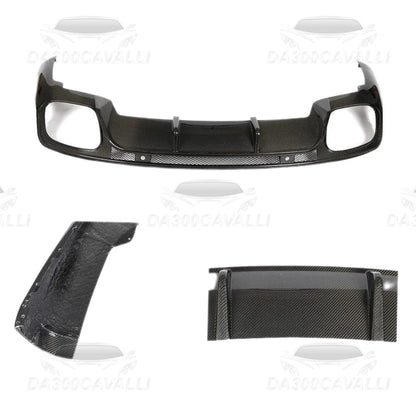 Diffusore Porsche Panamera 971 (2017-2019) Fibra Di Carbonio - Da300Cavalli