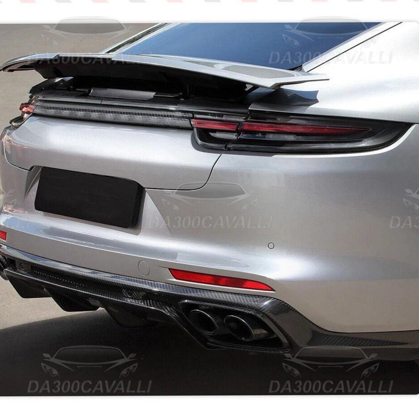 Diffusore Porsche Panamera 971 (2017-2019) Fibra Di Carbonio - Da300Cavalli