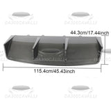 Diffusore Porsche Taycan (2019-2022) Fibra Di Carbonio