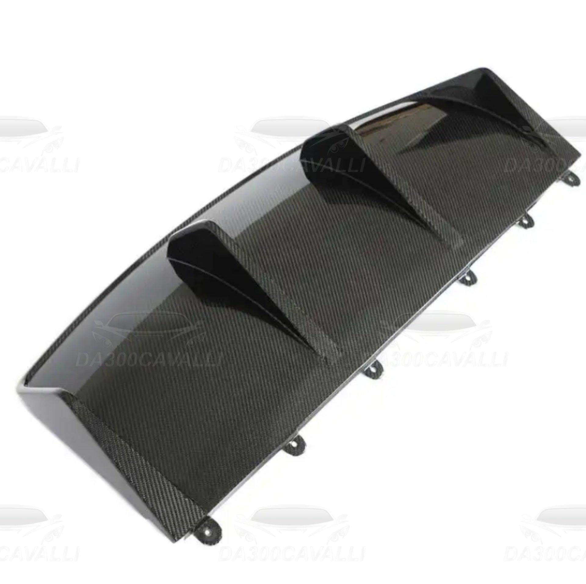 Diffusore Porsche Taycan (2019-2022) Fibra Di Carbonio - Da300Cavalli