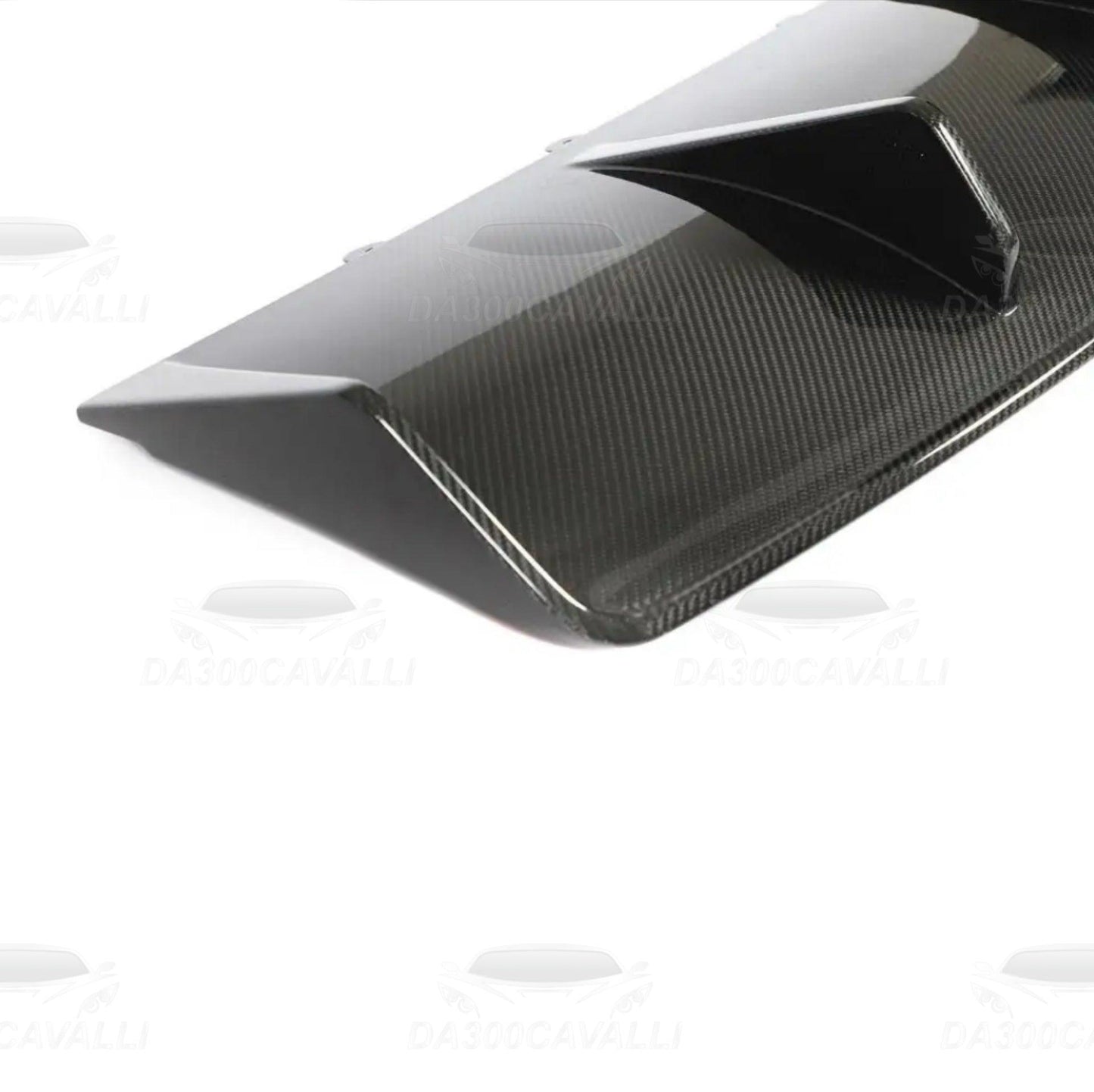 Diffusore Porsche Taycan (2019-2022) Fibra Di Carbonio - Da300Cavalli