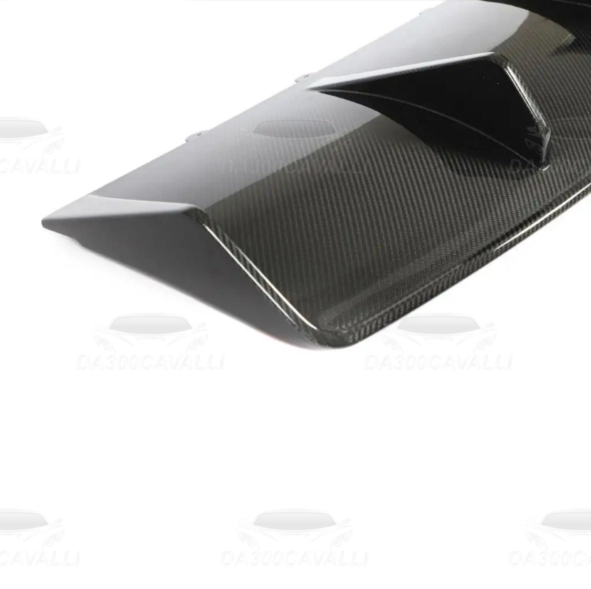 Diffusore Porsche Taycan (2019-2022) Fibra Di Carbonio - Da300Cavalli