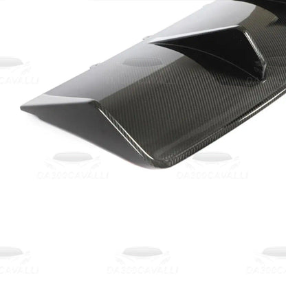 Diffusore Porsche Taycan (2019-2022) Fibra Di Carbonio - Da300Cavalli