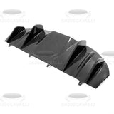 Diffusore Porsche Taycan Sedan Elettrica Fibra Di Carbonio (2019-2020)