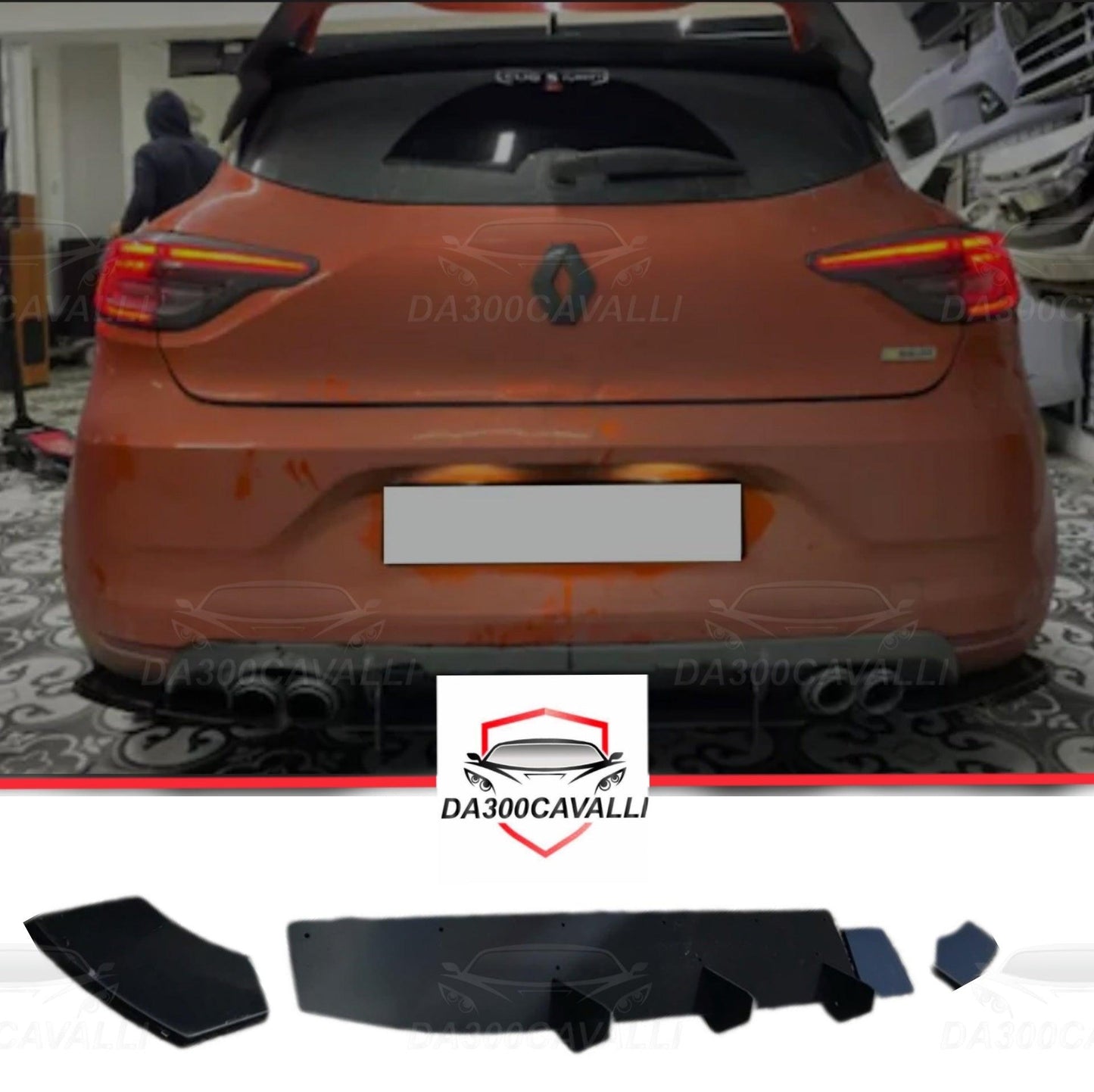 Diffusore Renault Clio 5 - Da300Cavalli