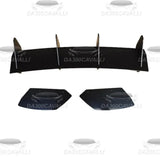 Diffusore Seat Leon Mk3 Cupra 4Pinnette