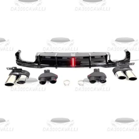 Diffusore Terzo Stop E Scarichi Audi A7 (2019-2024) - Da300Cavalli