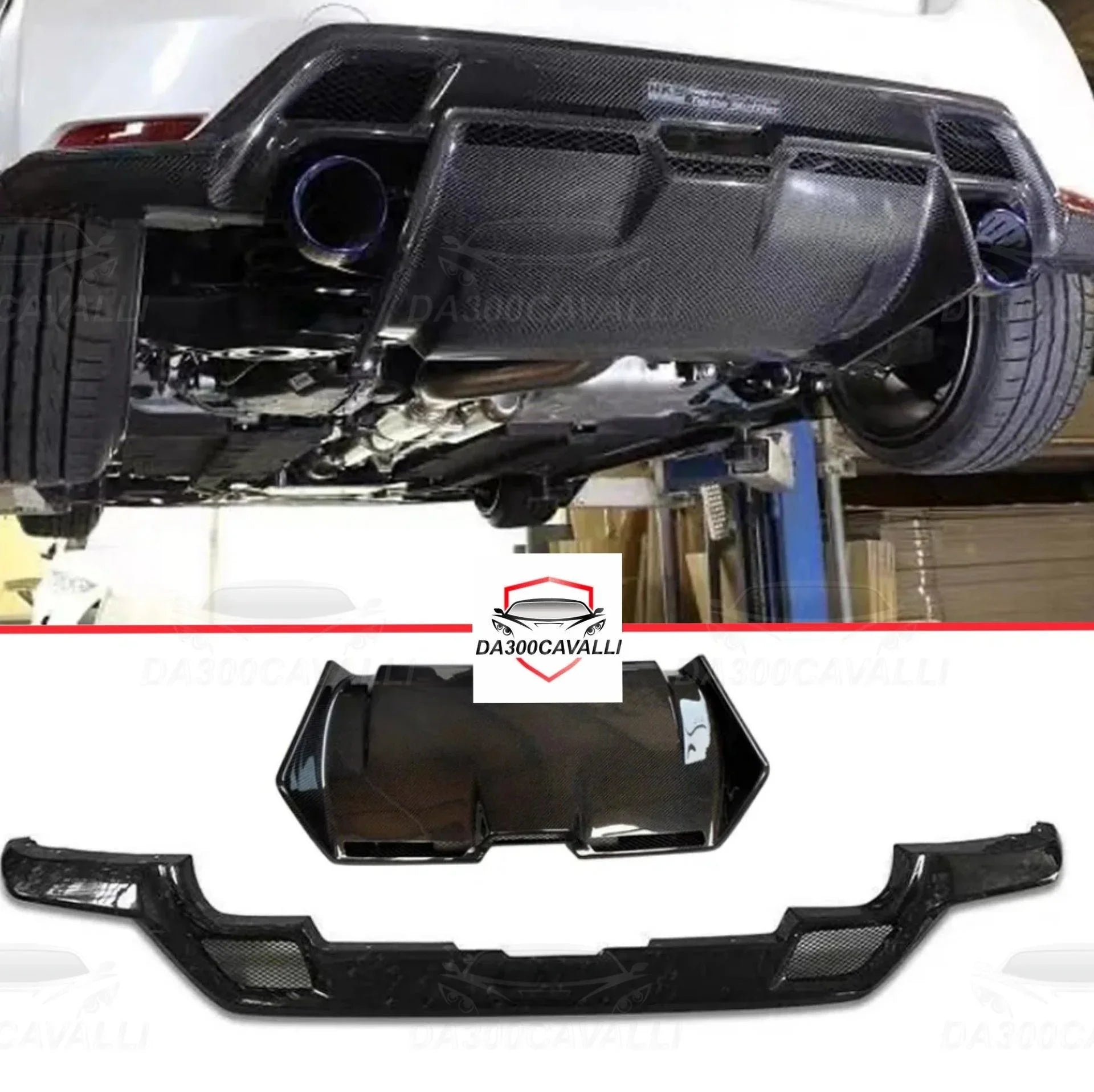 diffusore-toyota-yaris-gr-2021-in-fibra-di-carbonio-da300cavalli-1 - Da300Cavalli