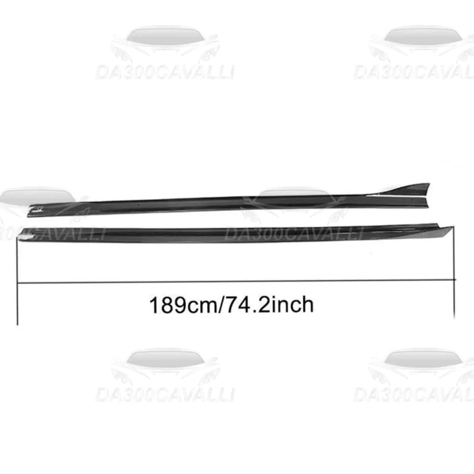 Estensioni Minigonne Laterali Audi A3 Sline S3 (2013-2016) - Da300Cavalli