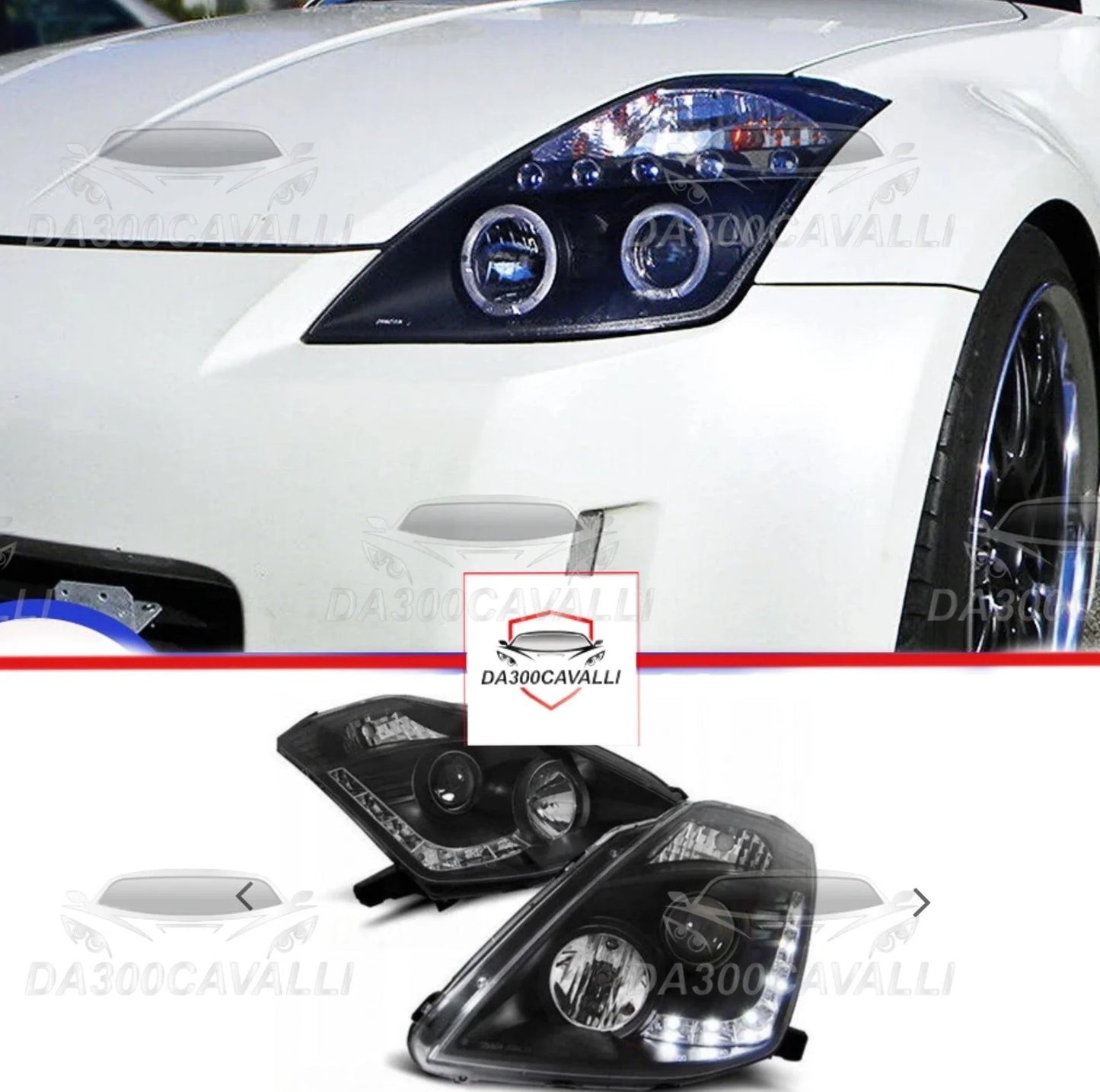 fari-anteriori-ledbi-xeno-nissan-350z-2003-2008-da300cavalli-1 - Da300Cavalli