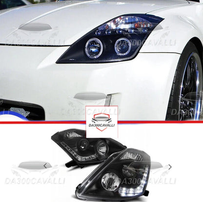fari-anteriori-ledbi-xeno-nissan-350z-2003-2008-da300cavalli-1 - Da300Cavalli