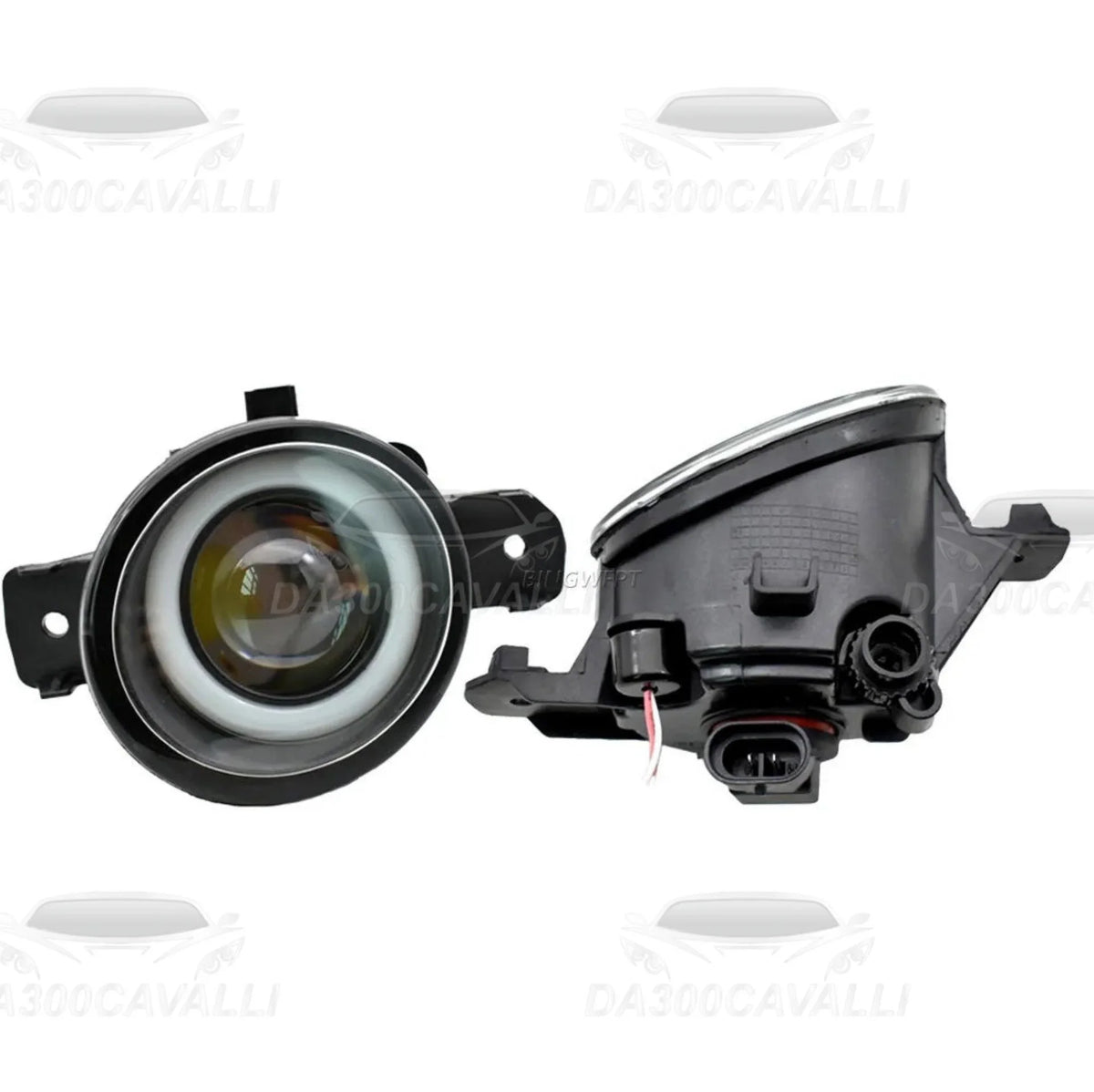 Fari Fendinebbia Angel Eyes Nissan Micra Hatchback (2010-2018) — Da300Cavalli — foto 3