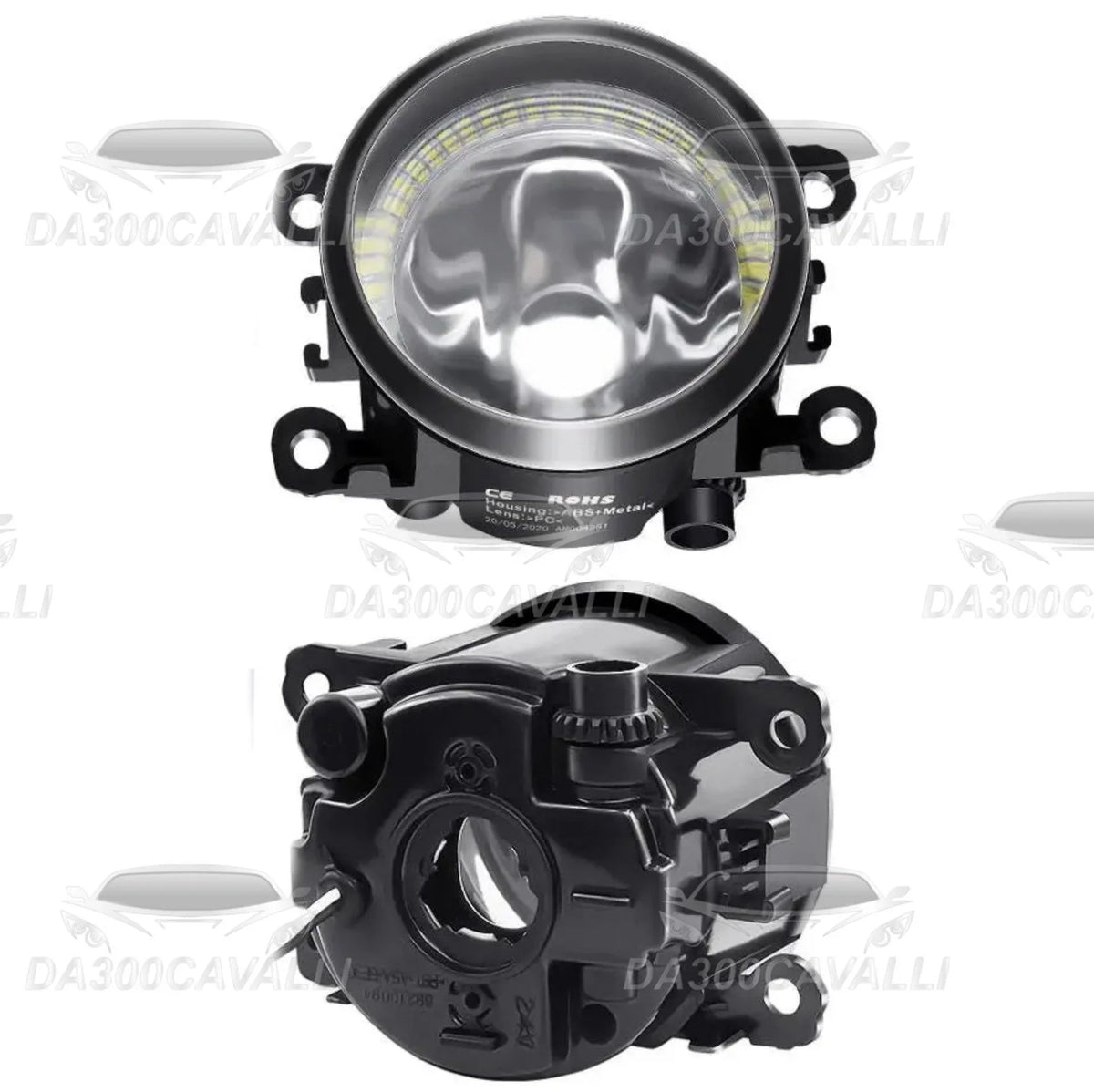 Fari Fendinebbia Angel Eyes Opel Astra Corsa Meriva Zafira Signum Twintop Vectra Movano Agila Tigra — Da300Cavalli