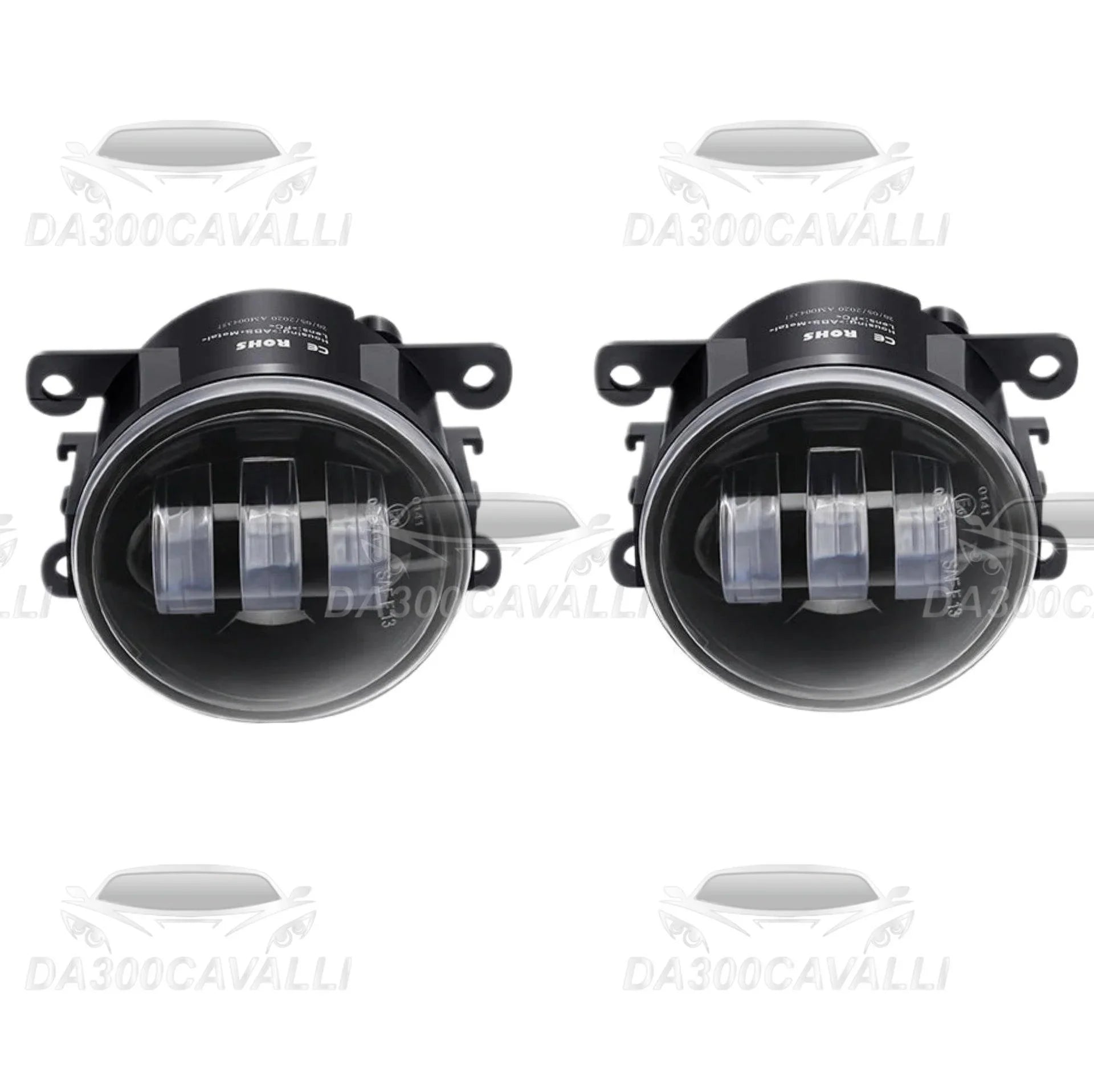 Fari Fendinebbia Angel Eyes Peugeot 3008 207 307 2008 4008 4007 5008 408 407 607 301 308 — Da300Cavalli — foto 3