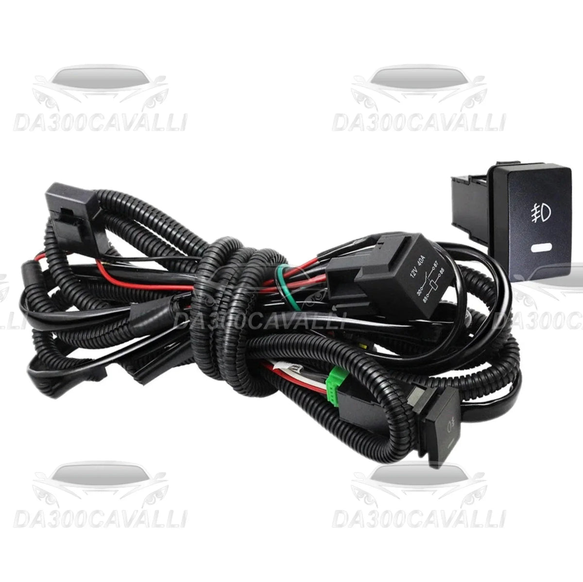 Fari Fendinebbia Angel Eyes Renault Clio Trafic Megane Scenic Kadja Twingo Sandero Duster — Da300Cavalli — foto 4