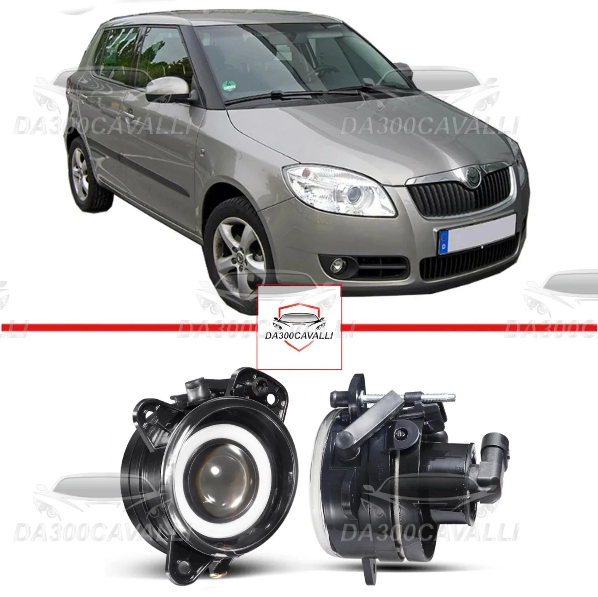 fari-fendinebbia-angel-eyes-skoda-fabia-mk2-2007-2010-da300cavalli-1 - Da300Cavalli