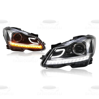 fari-led-mercedes-classe-c-w204-2011-2013-da300cavalli-2 - Da300Cavalli